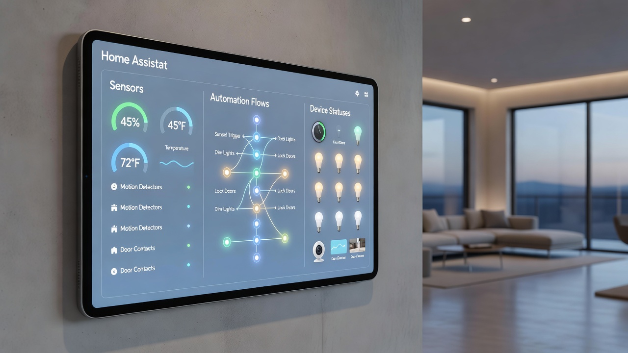 Property management dashboard showing multiple buildings